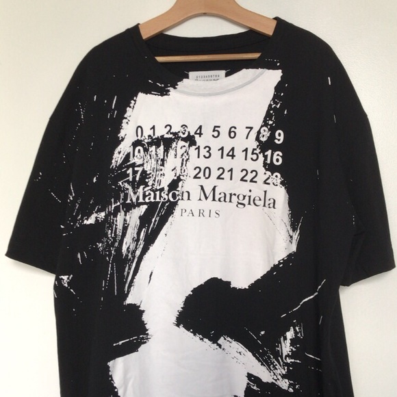 Maison Margiela Paint Splatter T-Shirt - Picture 1 of 5